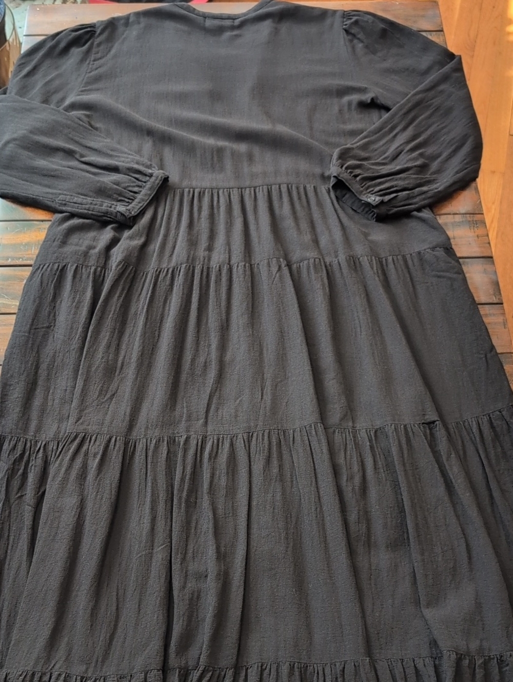 Mikoh Paris Tiered Maxi Dress Lightweight Flowy Size 3 - Picture 9 of 11